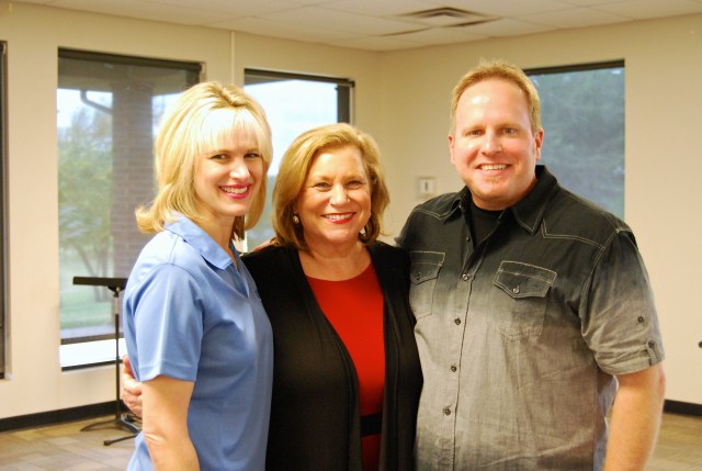 Kim and I with our friend, mentor and former Tabor Ministries Board Member, Sandi Patty