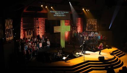 Kim Tabor and the MPCC Worship Choir